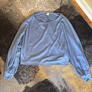 Elegant Blue Women's Top